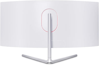LC-Power LC-M34-UWQHD-100-C-V3 Gaming Monitor 34" Curved Ultra WQHD Display 21:9, 100Hz, 1500R, Adaptive Sync, VA, 1*HDMI, DP, DVI,AUX, schwarz weiß