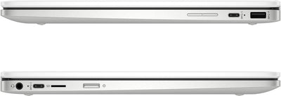 HP Chromebook x360, 14" Touchscreen, Intel Celeron N4120, 4 GB DDR4 RAM, 64 GB eMMC, Intel UHD Graphics 600, ChromeOS, QWERTZ, Ceramic White