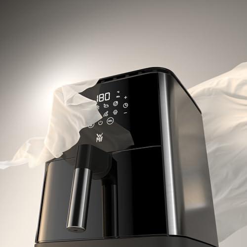 WMF Multi Taste Heißluftfritteuse, Airfryer, 1550 W, 4,6l für 2-4 Personen, gesundes Frittieren, Dörren, Grillen, Heissluftfriteuse mit 8 Programmen, 4,6 LIter Air Fryer, schwarz
