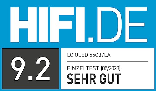 LG OLED55C37LA TV 139 cm (55 Zoll) OLED evo Fernseher (Smart TV, Brightness Booster, 120 Hz) [Modelljahr 2023]