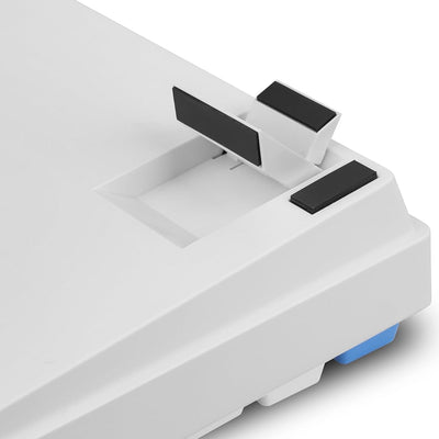 Sharkoon Skiller SGK50 S3 PBT Weiß, RGB Gaming Keyboard, Gateron G PRO 3.0 Yellow, 75% Layout