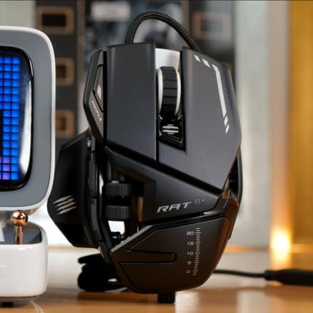 MadCatz R.A.T. 6+ Optical Gaming Mouse, Black