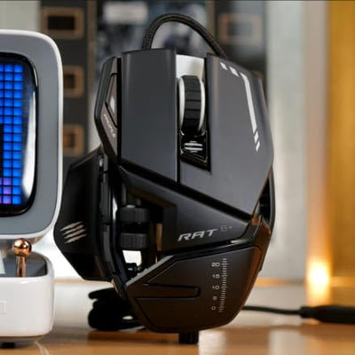 MadCatz R.A.T. 6+ Optical Gaming Mouse, Black