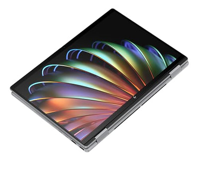 HP Envy x360 2-in-1 Convertible Laptop | AMD Ryzen 5 8640HS | KI optimiert | 14" 2.8K OLED Touch Display | 16GB RAM | 512GB SSD | ‎AMD Radeon Graphics | QWERTZ | Copilot Key | Windows 11 Home | Silber