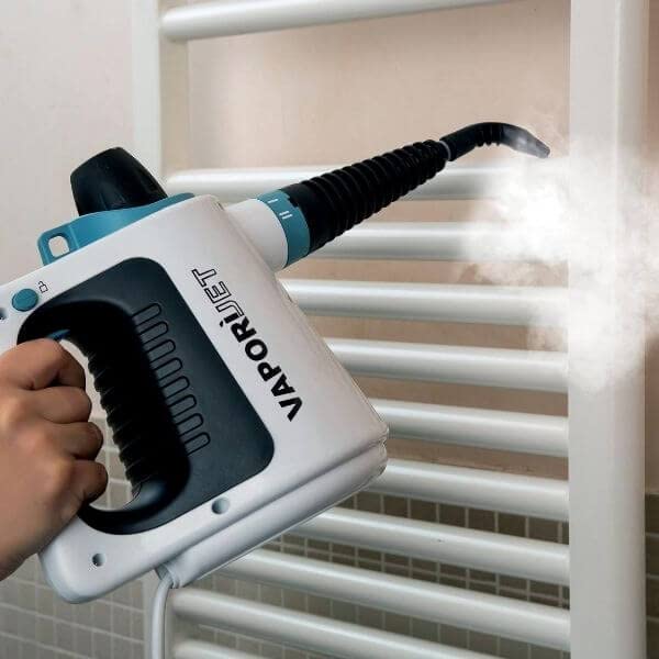Ariete 4137 Vaporì Jet, Multifunktions-Dampfreiniger, Beseitigt 99,9% der Keime und Bakterien Ganz Ohne Reinigungsmittel, Einsatzbereit in 3 Minuten, Druck 3,5 bar, Inklusive Zubehörset