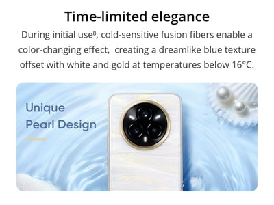 realme 14 Pro+ Smartphone 5g, 8 + 256GB,White,Sony 3X Periscope OIS AI Camera,Cold-Sensitive Color-Changing Design,5260 mAh Battery,IP66/68/69,120Hz Eye Protection Display,Amazon Exclusive,No Adapter
