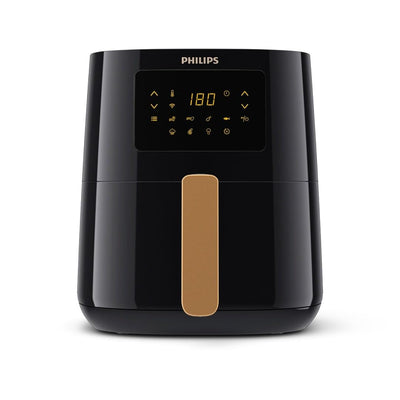 Philips Airfryer 5000-Serie L, 4.1L (0.8Kg), 13-in-1 Airfryer, Wifi verbunden, 90% Weniger Fett mit Rapid Air Technologie, Rezepte-App (HD9255/80)
