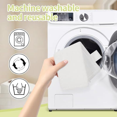 Awinker 8 Stück Mikrofaser-Überzugsset für Kärcher Dampfreiniger EasyFix SC3 SC5 SC4 SC2 4 Bodendüse 4 Handdüse Tuchset Zubehör