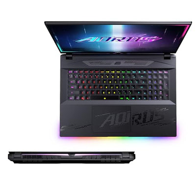 Gigabyte AORUS Master 18 BZH Gaming-Laptop - 18,0“, 240Hz WQXGA, Intel Core 275HX, RTX 5090 GPU, 64GB DDR5 5600MHz, 2 x Gen4 2TB SSD, Windows 11 Pro, 2 Jahre Garantie, AORUS Master 18 BZHC6DED42SP