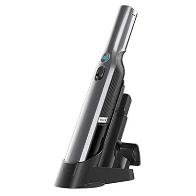 Shark WandVac 1.0 kabelloser Mini-Handstaubsauger, klein und leicht, leistungsstarker Akku-Handstaubsauger mit Staubpinsel/Fugendüse und Multi-Oberflächen-Aufsatz, Ladestation, Grau, WV200EU