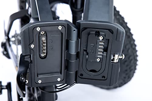 moma bikes Elektrische, E-Fat 20" PRO, Shimano 8 Gänge, Hydraulische Scheibenbremsen, Batterie Ion Lithium integriert und abnehmbar 48V 15Ah