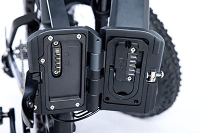 moma bikes Elektrische, E-Fat 20" PRO, Shimano 8 Gänge, Hydraulische Scheibenbremsen, Batterie Ion Lithium integriert und abnehmbar 48V 15Ah