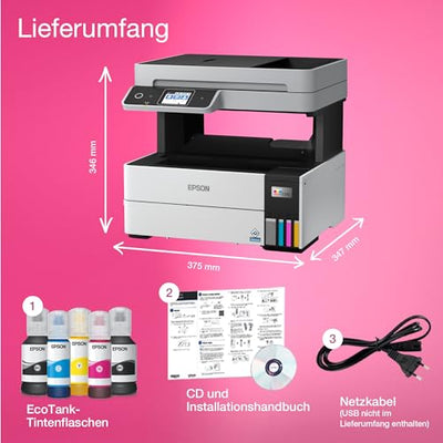 EcoTank ET-5170 DIN-A4-Multifunktions-WLAN-Tintentankdrucker mit Fax