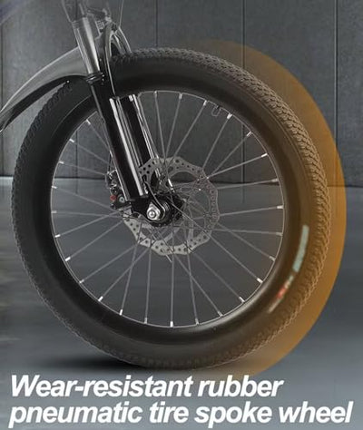 LSQXSS Mountainbike für Jugendliche, Singlespeed-Fahrrad mit stoßgedämpfter Vordergabel, Doppelscheibenbremsen, Stadtrad, höhenverstellbarer Sattel, Komfortables Cruiser-Bike