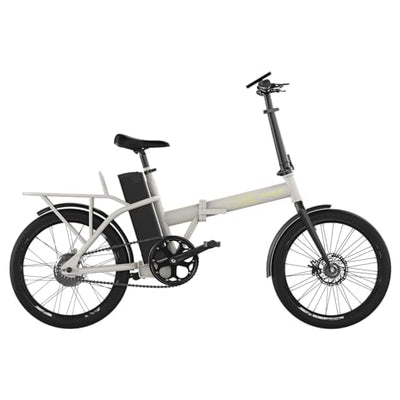 Cecotec Faltbares Elektrofahrrad Folding. 35 km Reichweite, 270 Wh Akku, Doppel-Bremsscheiben, 20-Zoll-Räder, Shimano-Schaltung, Display, Hi-Ten-Stahlrahmen