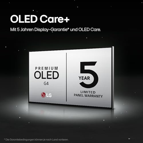 LG OLED65G49LS TV 65" (165 cm) OLED evo Fernseher (α11 4K AI-Prozessor, webOS 24, Dolby Vision, bis zu 120Hz) [Modelljahr 2024]