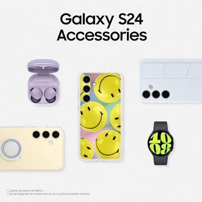 Samsung Galaxy S24 AI Smartphone, Android-Handy ohne Vertrag, 8 GB RAM, 256 GB Speicher, 50-MP-Kamera, Lange Akkulaufzeit, Cobalt Violet, 3 Jahre Herstellergarantie