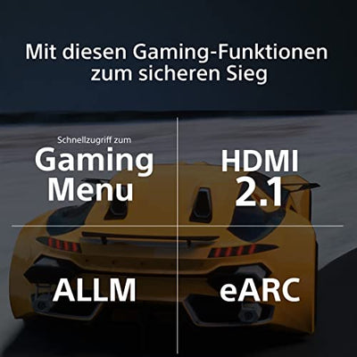 Sony BRAVIA, KD-55X80L, 55 Zoll Fernseher, LED, 4K HDR, Google TV, Smart TV, Works with Alexa, BRAVIA CORE, TRILUMINOS PRO, HDMI 2.1, Gaming-Menü mit ALLM