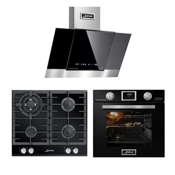 Kaiser Set - Backofen EH 6326 SP, Gaskochfeld KCG 6380, Dunstabzugshaube AT 6438 F ECO