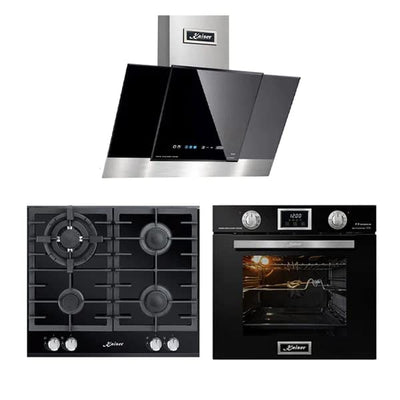 Kaiser Set - Backofen EH 6326 SP, Gaskochfeld KCG 6380, Dunstabzugshaube AT 6438 F ECO