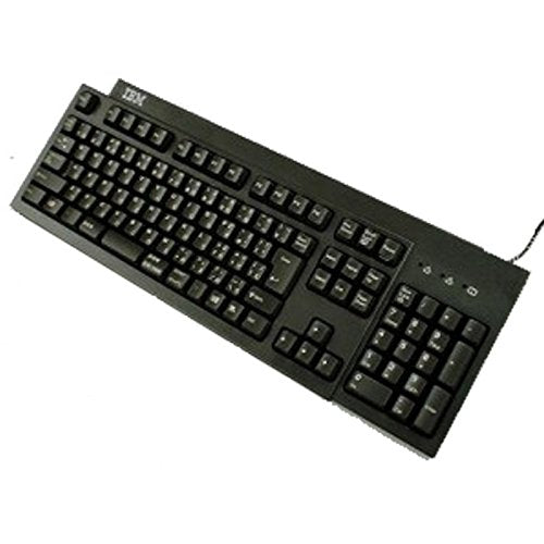 Tastatur Azerty schwarz PS/2 IBM kb-9910 FRU 37l2562 Keyboard 104touches