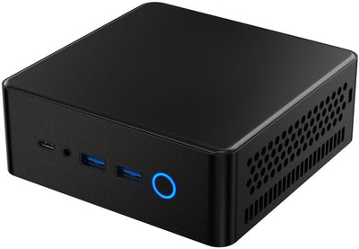 shinobee difinity Gaming Mini PC, AMD Ryzen™ 5 5500U 12-Thread CPU, 4.0 GHz, 16 GB DDR4, 512 GB SSD NVME, Radeon™, HDMI, DP, BT, USB 3.0, WLAN, Windows 11 Prof. 64, MS Office, 3 Jahre Garantie! #7475