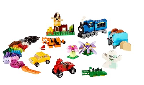 LEGO 10696 Classic Mittelgroße Bausteine-Box, Bausteine mit Aufbewahrungsbox für Kinder, Geschenk für Jungen und Mädchen ab 4 Jahren