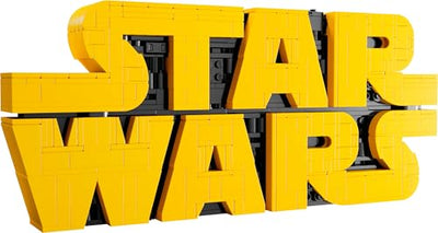 LEGO Star Wars 75407 Star Wars Logo Steinen - Bauset für Erwachsene zum Sammeln - Popkultur-Modell - Ausstellungsstück für das Büro - Geschenkidee für Erwachsene und Jugendliche Fans
