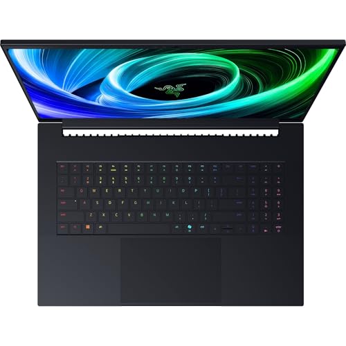 Razer Blade 18 (2025) - 18 Zoll Gaming-Laptop - NVIDIA GeForce RTX 5080 - Intel Core Ultra 9 275HX - 18" Dual Display UHD+ 240Hz - FHD+ 440Hz - 32GB DDR5-1TB SSD - QWERTZ DE-Layout | Schwarz