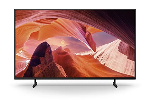 Sony BRAVIA, KD-55X80L, 55 Zoll Fernseher, LED, 4K HDR, Google TV, Smart TV, Works with Alexa, BRAVIA CORE, TRILUMINOS PRO, HDMI 2.1, Gaming-Menü mit ALLM