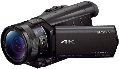 Sony FDR-AX100 4K Ultra HD Camcorder / Videokamera, Schwarz