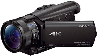 Sony FDR-AX100 4K Ultra HD Camcorder / Videokamera, Schwarz