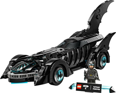 LEGO DC Batman Forever Batmobil – Superhelden Fahrzeug mit Minifigur – mit aufklappbarem Cockpit und detailgetreuem Innenraum – Geschenk für Jungen ab 12 Jahren, Teenager und Erwachsene Fans – 76304