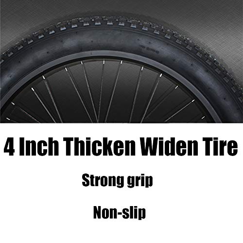 Wmmner Mountainbike mit doppelter Federung mit großem Reifen für Männer und Frauen, zusammenklappbares Mountainbike für Erwachsene, mechanische Scheibenbremsen und hoher Rahmen aus Stahl