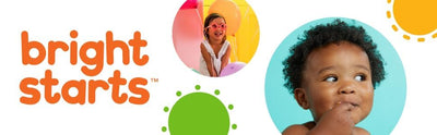 Bright Starts, Oball Classic, flexibler und leicht zu handhabender Ball, sensorisches Aktivitätsspielzeug für Kinder aller Altersstufen, mehrfarbig