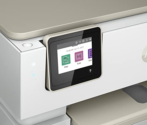 HP Envy Inspire 7220e Multifunktionsdrucker, Tintenstrahldrucker, 20€ Cashback, 3 Monate gratis drucken mit HP Instant Ink inklusive, HP+, Drucken, Scannen, Kopieren, Fotodruck, DIN A4, WLAN, Airprint