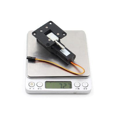 SPARKHOBBY 5KG 55g Elektrisches Einziehfahrwerk mit Metallblocklenkung für RC 3-5kg FPV Starrflügler Drohnenflugzeug (1 Satz 3 Stück)