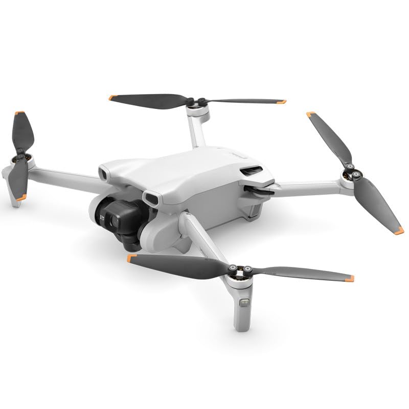 DJI Mini 3 Drohne – Ultraleichte Faltbare 4K HDR Video Kameradrohne unter 249g, 38 min Flugzeit, Echte Vertikalaufnahmen, 3-Achsen-Gimbal, 10 km HD-Videoübertragung, Windresistent, Autom. Rückkehr, C0