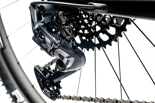 Head Unisex – Erwachsene Adapt Edge Team Full Suspension Bike, schwarz metallic/gelb, 52