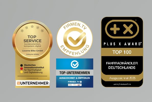 Licorne Bike Strong V Premium Mountainbike in 24 Zoll - Fahrrad für Jungen, Mädchen, Damen und Herren - 21 Gang-Schaltung - Vollfederung