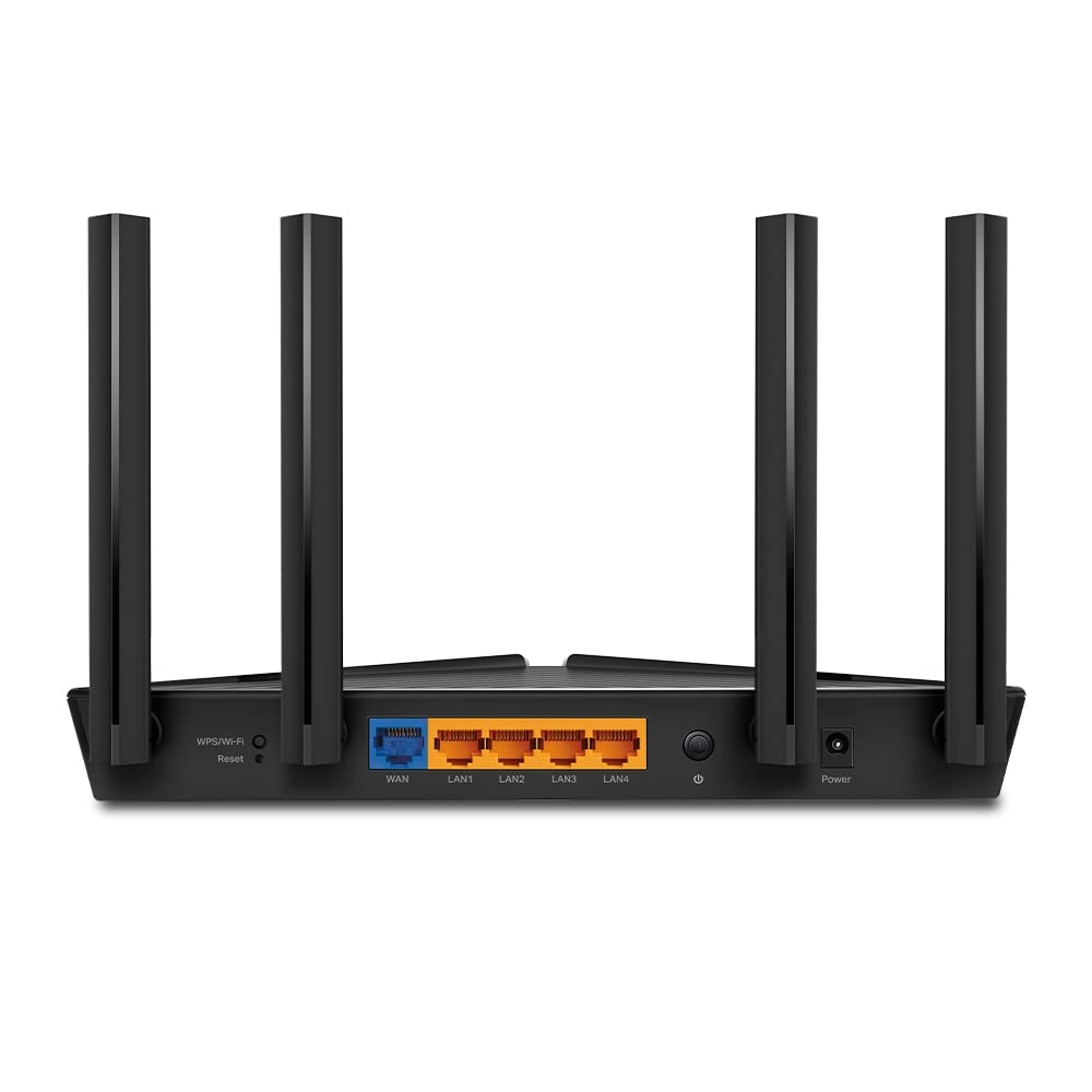 TP-Link Archer AX53 Wi-Fi 6 WLAN Router (2402 Mbit/s 5 GHz, 574 Mbit/s 2,4 GHz, 4 × Gigabit LAN-Ports, unterstützt keine DSL-Funktion