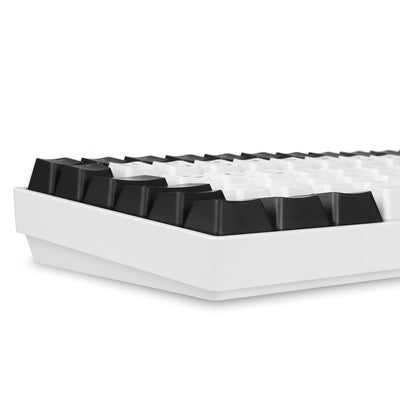 Sharkoon Skiller SGK50 S3 Weiß, RGB Gaming Keyboard, Gateron Red, 75% Layout