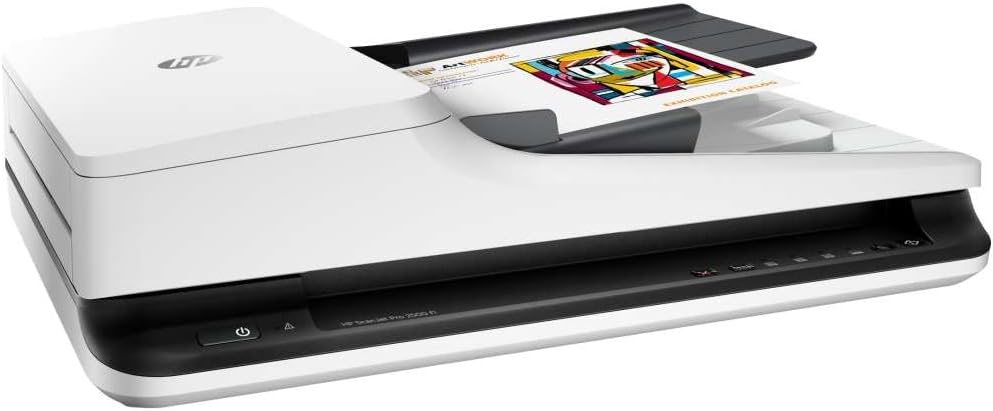 HP ScanJet Pro 2500 f1 (Scanner, Flachbett, 50-Blatt ADF, USB)