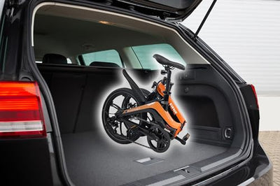 Blaupunkt Fiene 20 Zoll E-Faltrad - Racing- orange/schwarz/Modell 2022