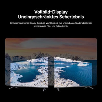 Xiaomi F Pro, 43 Zoll (101 cm), 4K UHD QLED, Smart TV, Fire TV, Triple Tuner DVB-C/S/S2/T/T2, HDR10+, MEMC, Sprachsteuerung mit Alexa, 2GB+32GB, Kompatibel mit Apple AirPlay