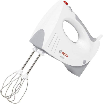 Bosch Hausgeräte MFQ3540 Handrührer, Grau, Weiß, 7,7 cm l x 20,1 cm w x 14,1 cm h