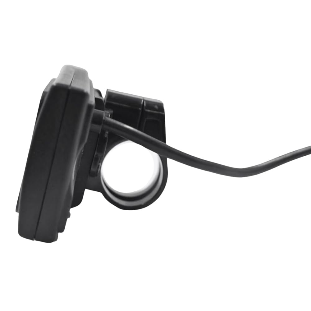 RUANI Ebike LCD Display Armaturenbrett LCD Display 24 V 36 V 48 V 60 V S861 für Bedienfeld Controller BLDC Elektrofahrrad (SM-Stecker)