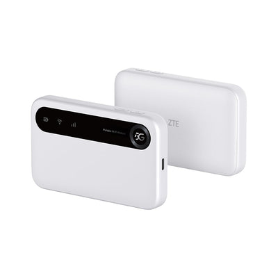 ZTE U50, tragbarer WLAN-Zugangspunkt 5G mit SIM-Steckplatz, entsperrter SIM-Steckplatz, kostengünstig für 32 Heim-/Geschäftsgeräte, 5G und 4G+, AX1800 WiFi 6, bis zu 32 Geräte