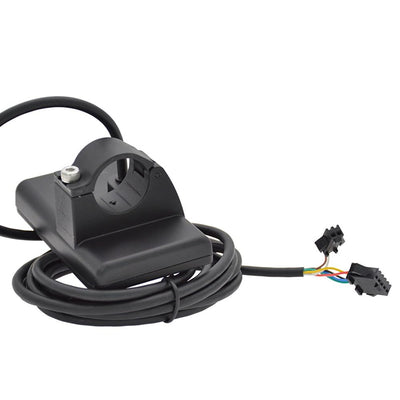 E-Bike S866 Display, 24 V, 36 V, 48 V, S866 Elektrofahrrad-LCD-Display, Messgerät, Bedienfeld, Buntes Display, Elektrischer Mountainbike-Tachometer ABS-Schale für 2,2cm Lenker für UART NO.2