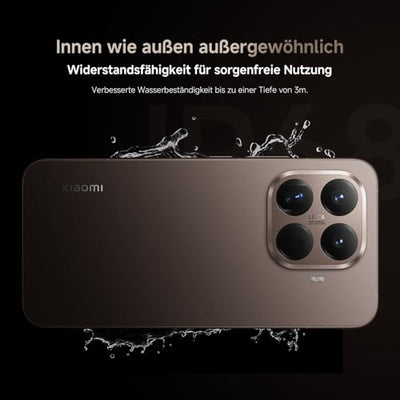 XIAOMI 15T Pro, Smartphone 12+512GB, 6,83" 144Hz augenschonendes Display, MediaTek Dimensity 9400+, 50MP Leica 5X Pro Teleobjektiv, 5500mAh, Titan, 2 Jahre Garentie